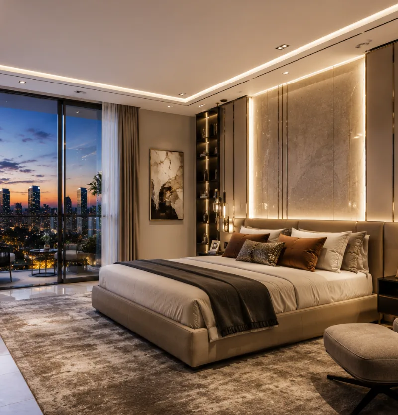 Master suite — artist's impression